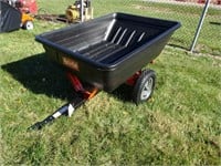 Unused Agri-Fab ATV Tow Dump Cart