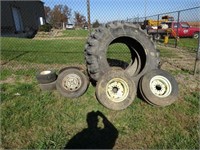 Assorted Tires With Rims