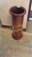 Copper Umbrella Holder 24 3/4" T