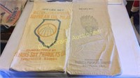 (2) Seed Sacks