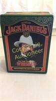 Jack Daniels Bottle & (2) Glasses