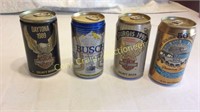 (4) Beer Cans (1) HAS A MISPRINT