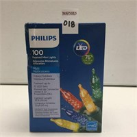 PHILIPS  100 FACETED MINI LIGHTS MULTI COLOURS