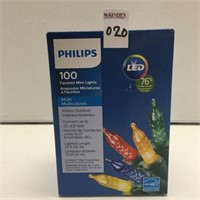 PHILIPS  100 FACETED MINI LIGHTS MULTI COLOURS