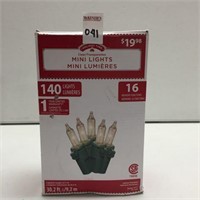 HOLIDAY TIME MINI LIGHTS (CLEAR)