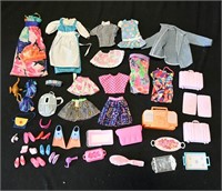 BARBIE DOLL CLOTHING & ACCESSORIES LOT 1