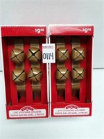 2 PIECE STOCKING BELL HOLDERS SET OF 2