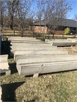 10' CONCRETE BUNK FEEDERS