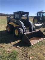 NEW HOLLAND LS190 SKIDSTEER W/ SUPER BOOM