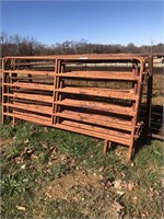 4- 12' AND 1- 10' CATTLE PANEL
