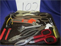 Box Lot Tools (Wrenches/Shears/WIre Cutters)