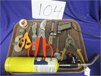 Box Lot Tools (Incl Torch / Soldering / Iron ect)