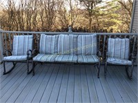 Patio couch and chairs