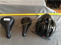Bicycle Seats & helmet