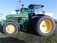 1987 John Deere 4850D Tractor, MFWD, Showing 7280