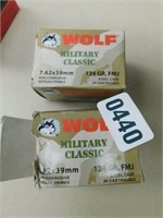 Wolf 7.62x39 124gr FMJ 40rds