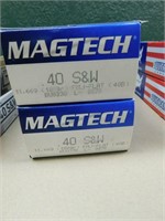 MagTech 40 S&W 180gr FMJ 100rds