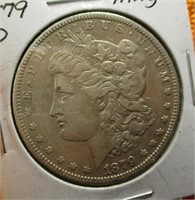 1879  O Morgan Dollar