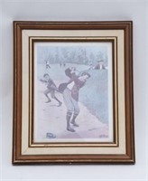 A B Frost Professionally Framed Print Artwork