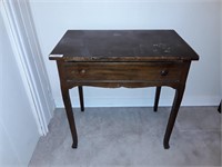 Antique Hall Table 30x18x30