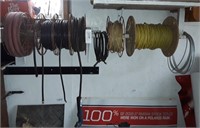 Lot Of Wire And Rope On Spool