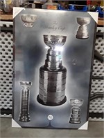 Stanley Cup Poster On Board 33x25