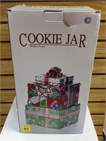 Xmas Gifts Cookie Jar in Original Box