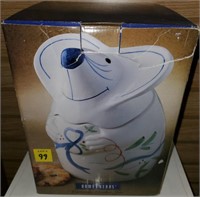 Ceramic Mouse Cookie Jar in Original Box
