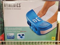 BubbleBliss Foot Spa in Original Box