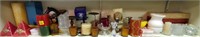 Large Lot of Assorted Candles, Candlelabras,  etc