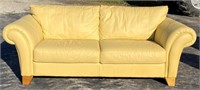 Ital Sofa Italian Leather 2 Cushion