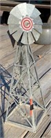 18" Tall Aero Metal Windmill