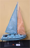 LIKE NEW SAILBOAT ON STAND 18W X 26T