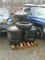 13 used tires