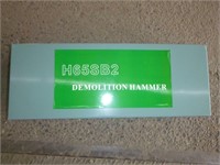 Unused 1500W Demo Hammer w/ Bits