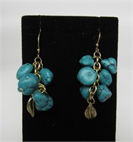 Turquoise Fashion Dangle Earrings