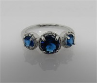 2.5 ct Sapphire Ring
