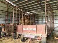 Bale King Hay Wagon w/Slip Tongue