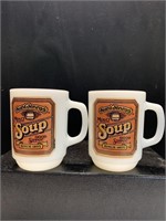 Vintage Anchor Hocking Aunt Jenny’s Mug o Soup