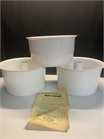 Vintage Nutone Melamine Mixing Bowls