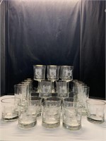 “Billings” Heritage Glass Set 24pc