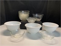 Pyrex & others Mixing Serving Bowls
