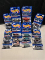 1998 Hot Wheels 20 Cars 
Mostly First Edition