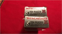 Winchester 204 Ruger 2 Boxes 40 Rounds
