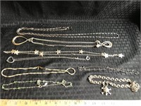 Misc. earrings and bracelets