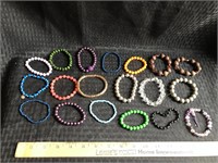 19 bracelets
