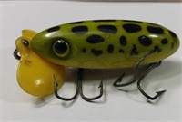 3" Heddon Jitterbug WW2 Frog Plastic Lip Lure