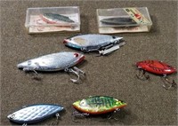 7 Rattle Traps Fishing Lures