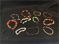 12 Bead Bracelets