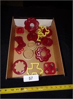 Plastic Cookie Cutters - (1) is Tupperware